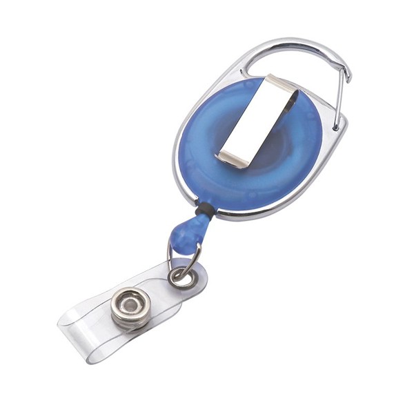 BADGE : PORTE-BADGE EXTENSIBLE - Gris