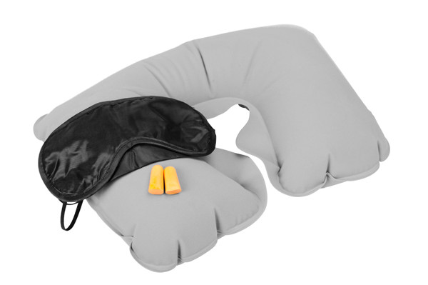 Travel Set Skycap - Ash Grey / Black