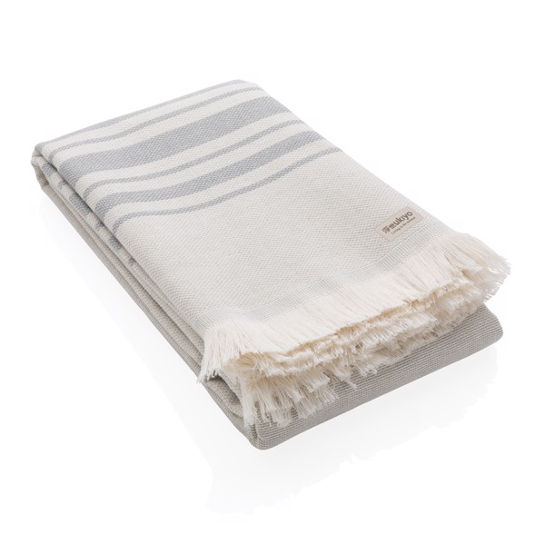 Ukiyo Yumiko AWARE™ hamam ručnik 100×180 cm - Siva