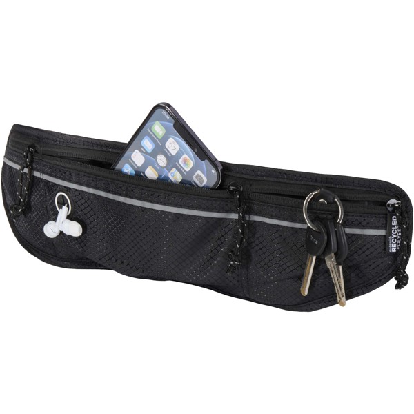 Nomad GRS recycled running waist pack - Solid Black