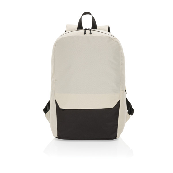 Batoh na 15.6" notebook Kazu z RPET AWARE™ - Off White