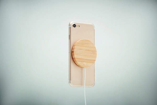 Rundo Mag bamboo wireless charger, 10W