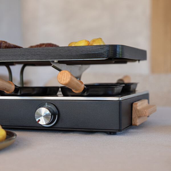 BOSKA Raclette Gourmet Party, 8 Person (EU Type F)