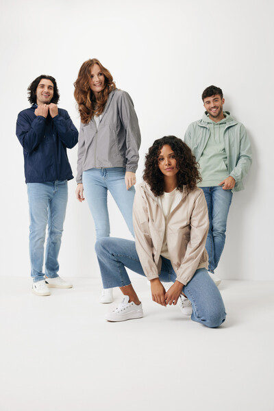 Veste légère en polyester recyclé IQONIQ Logan - Gris Argent / XXXL