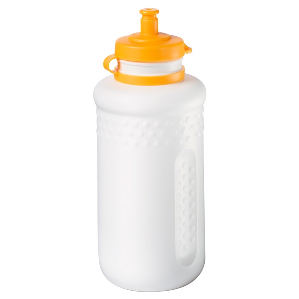Gourde "Vélo" 0,5 L Avec Embout D'aspiration - Blanc