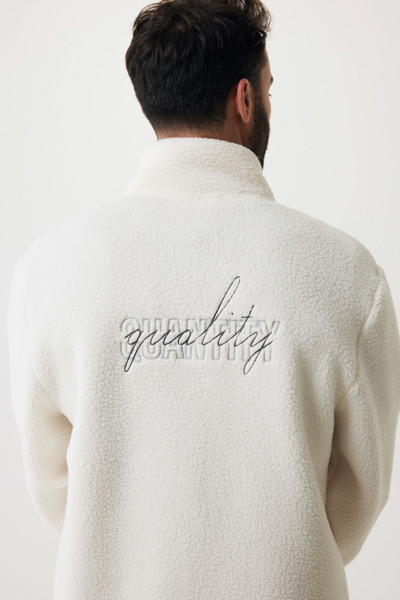 Iqoniq Diran recycled polyester pile fleece jacket - Natural / L