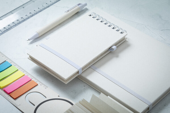 Carnet de notes en carton de pack de lait Relact Jot - Blanc