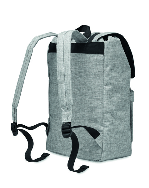 Nahrbtnik za prenosnik Riga 600D, USB, 15 inch - Siva