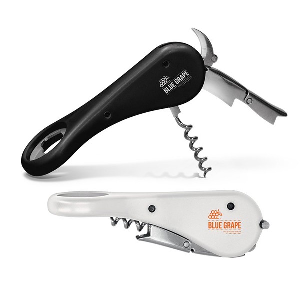 SOMMELIER LIMONADIER TIRE-BOUCHON DECAPSULEUR - Blanc