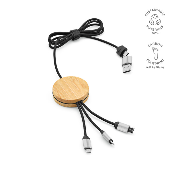 Feynman Cable - Černá