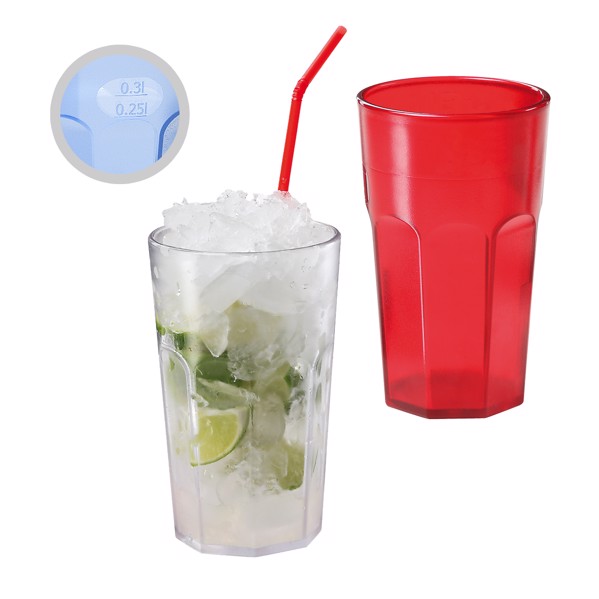 Trinkbecher "Caipi" - Transparent