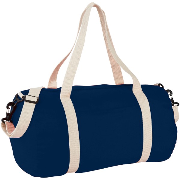 Cochichuate cotton barrel duffel bag 25L - Navy