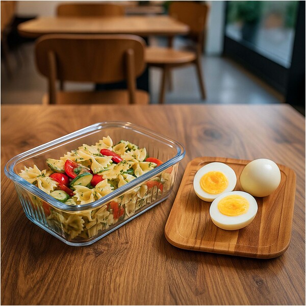 Citizen Green Purlunch 1000 ml borosilicate glass lunch box