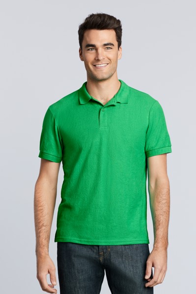 Dryblend® Adult Double Piqué Polo - Red / 4XL