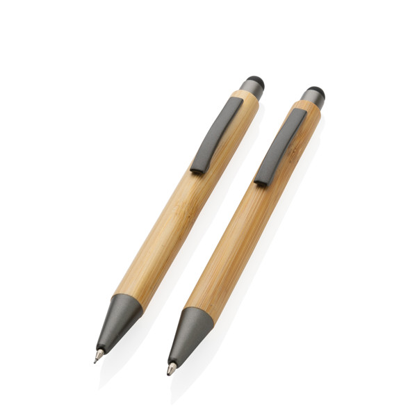 Xd Collection pen,pencil set FSC® bamboo,0.7mm lead