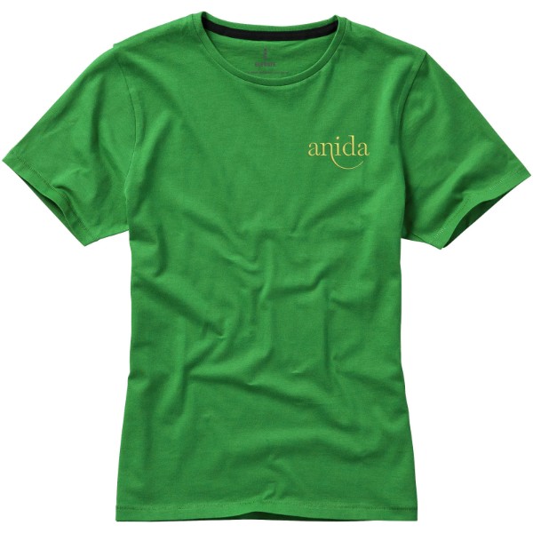 T-shirt Nanaimo a manica corta da donna - Verde felce / XS