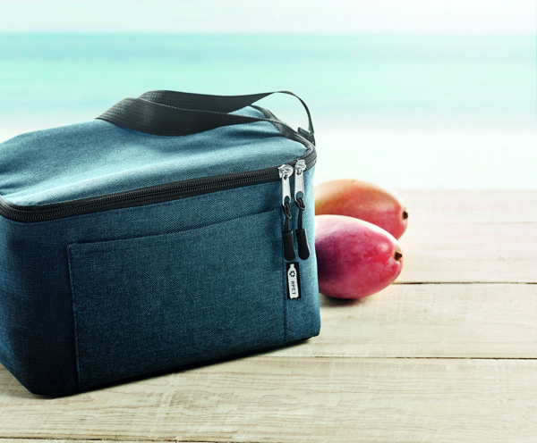 Kühltasche für Dosen RPET Cuba - Blau