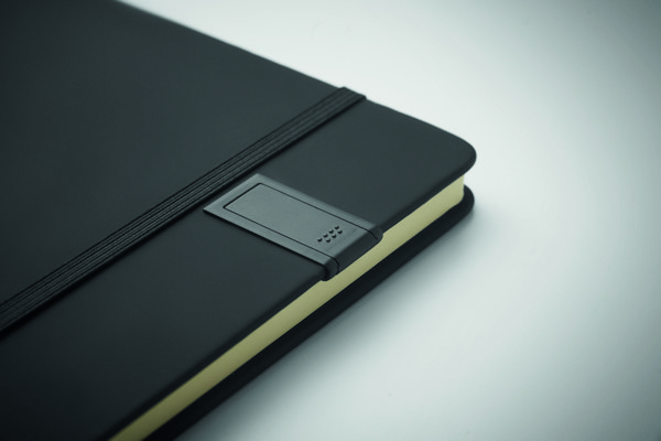 A5 notebook w/ integrated USB Usbnote