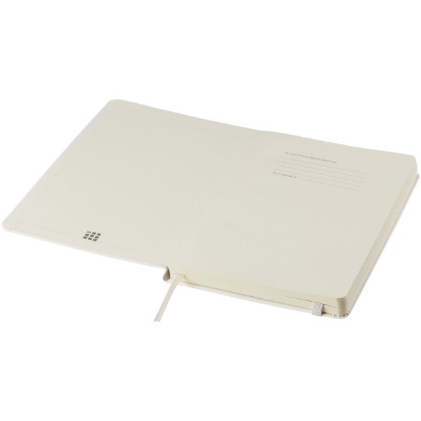 Moleskine Classic L hard cover notebook - ruled - White