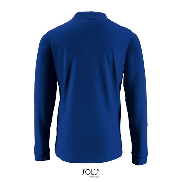 PERFECT MEN LSL POLO 180g Perfect Lsl Men - Azul Royal3XL