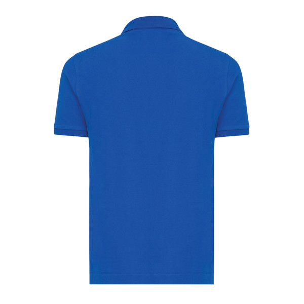 Iqoniq Yosemite polo majica, recikliran, organski bombaž, 220 g/m² - Kraljeva modra / 5XL
