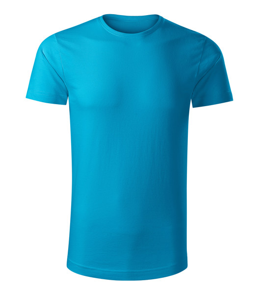 Tričko Pánské Malfini® Epic - Tyrkysová / 2XL