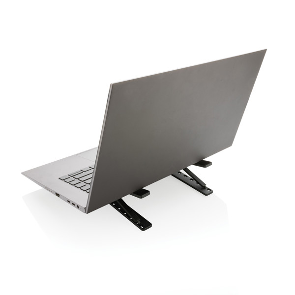 Xd Xclusive laptop stand recycled aluminium, foldable