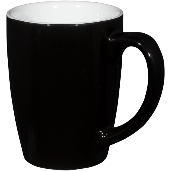 Mendi 350 ml ceramic mug - Solid Black