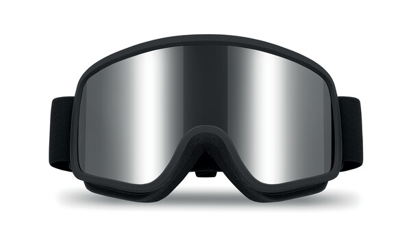 Ski goggles UV400 Niseko - Shiny Silver