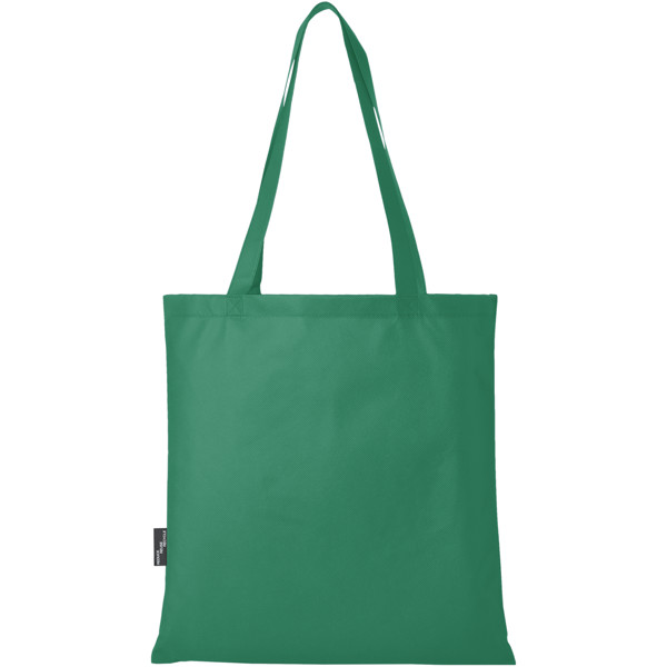 Tote bag convention in tessuto non tessuto riciclato certificato GRS Zeus 6l - Verde