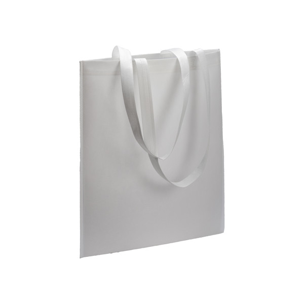 70 G/M2 R-Pet Heat-Sealed Shopping Bag - White