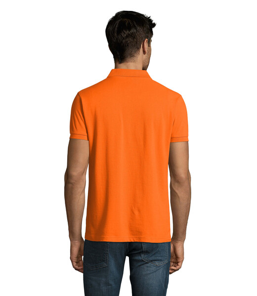 PERFECT MEN Polo homen 180g - LaranjaL