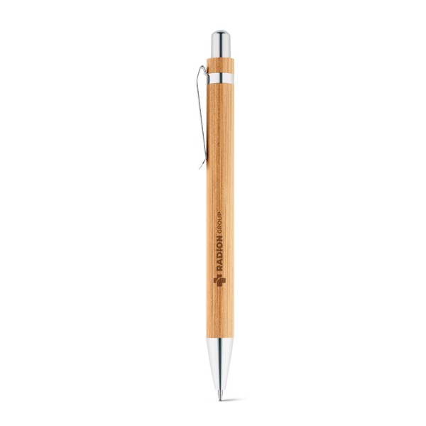 Conjunto de esferográfica e lapiseira em bambu - GREENY