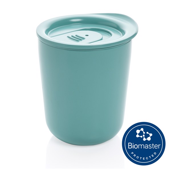 Simplistic antimicrobial coffee tumbler - Green