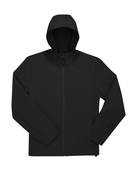Reset 3Lr Hooded Softshell - Black / 3XL