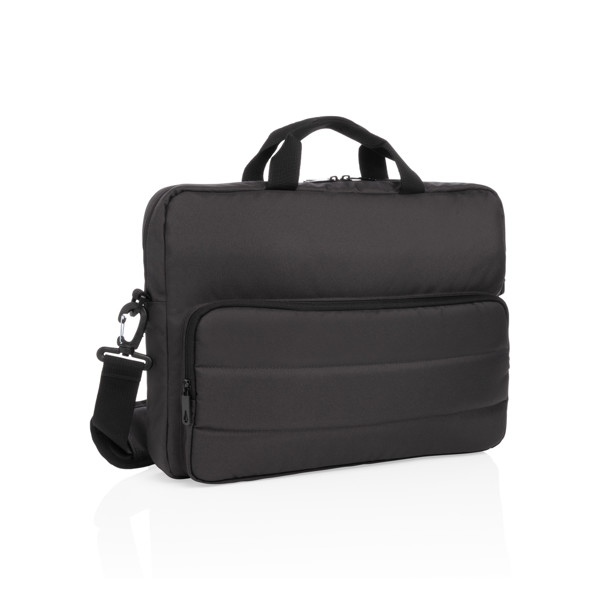 Xd Xclusive RPET laptop bag 15.6 inch, recycled - Black