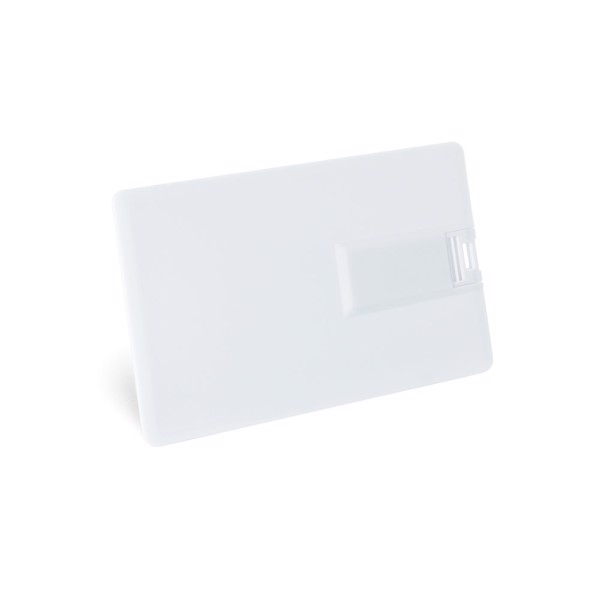 WALLACE 8GB. Pen Drive UDP com 8GB em ABS - Branco