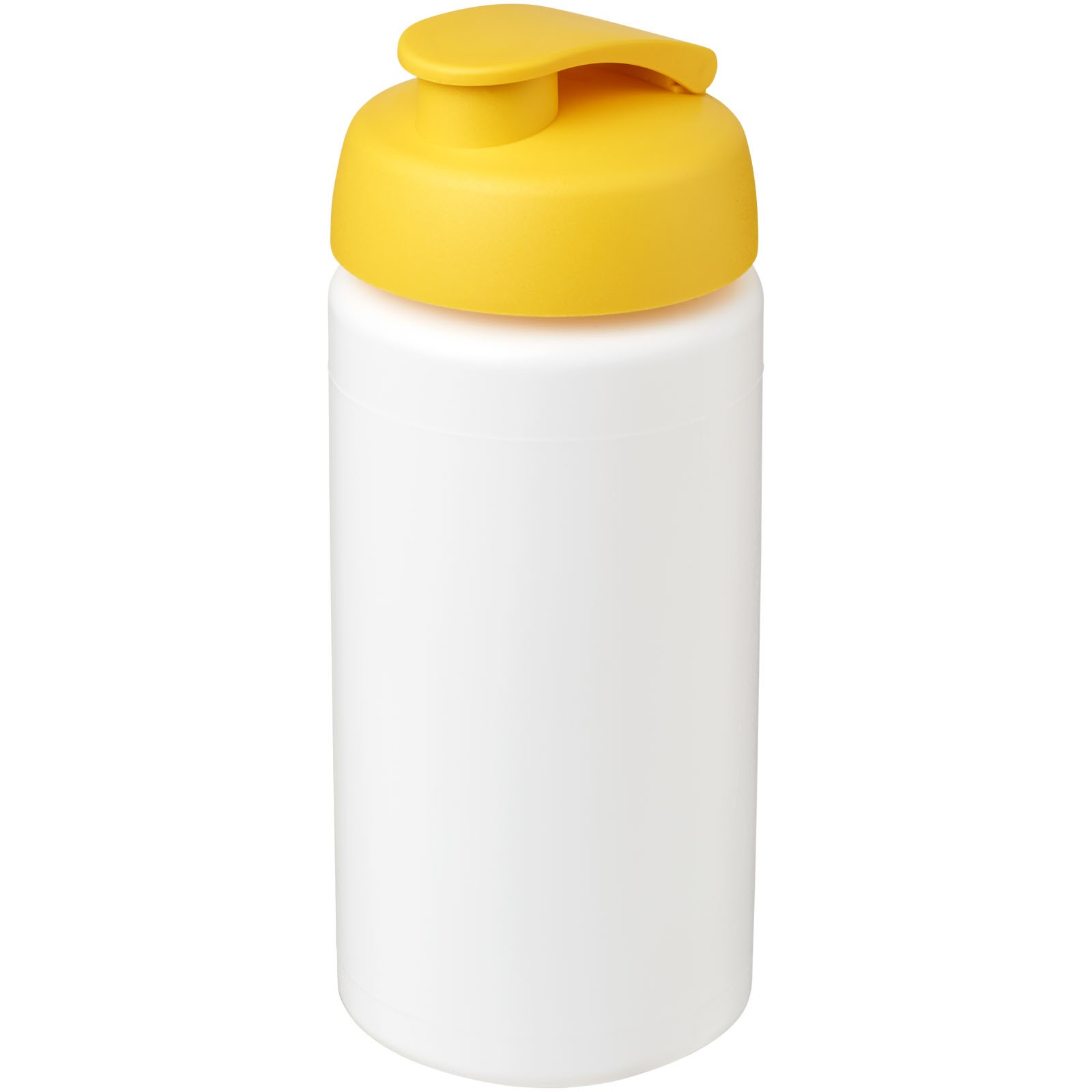 Sportovní láhev s vyklápěcím víčkem Baseline® Plus grip 500 ml - Žlutá