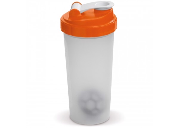 Shaker 600ml - Transparent Orange