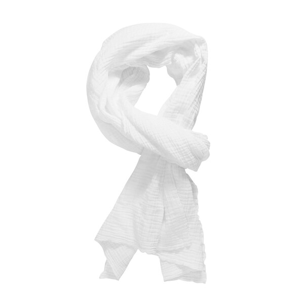 Chèche coton 150g SCARFY - blanc