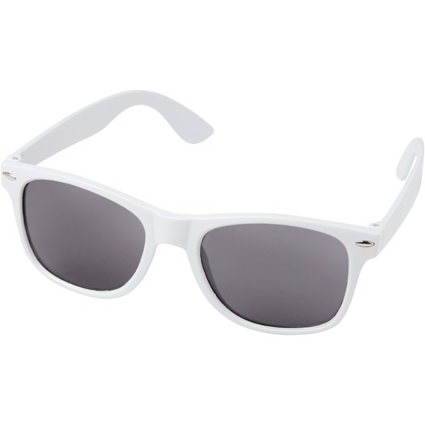 Lunettes de soleil Sun Ray en rPET - Blanc