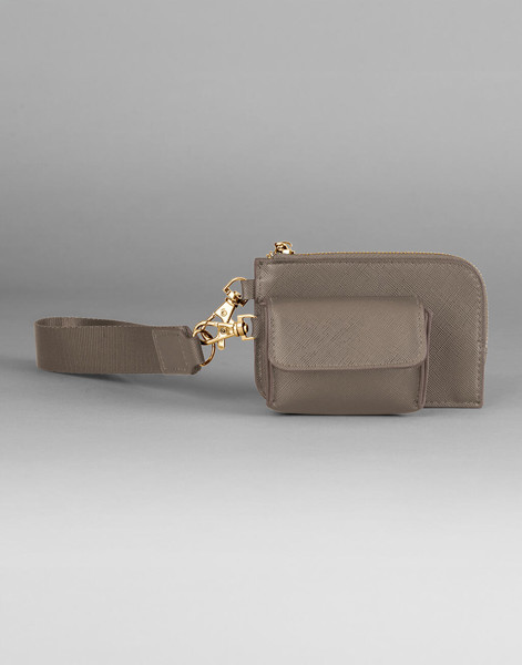 Boutique Pouch Wristlet - Oyster / ONE SIZE