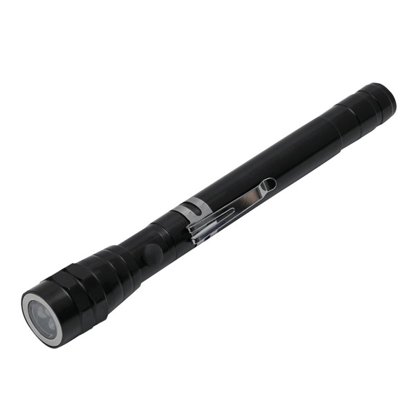 Led-Taschenlampe Reflect - Schwarz