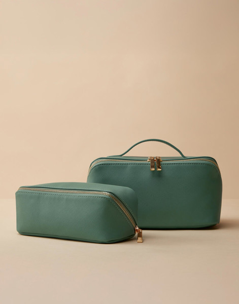 Boutique Open Flat Mini Accessory Case - Oyster / ONE SIZE