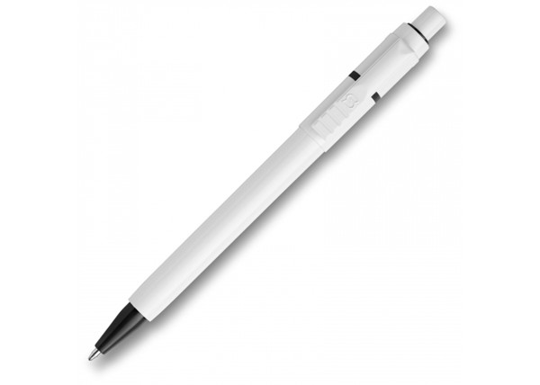 Ball pen Baron hardcolour (RX210 refill) - White / Black