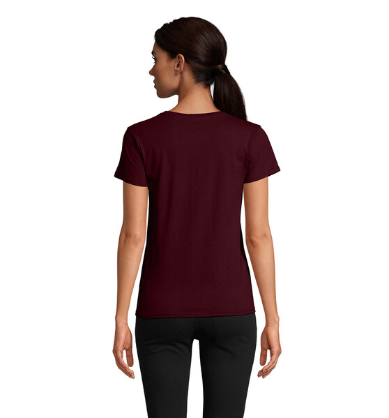 PIONEER WOMEN T-shirt 175g - BurgundyL
