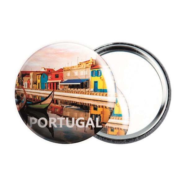 Crachá De 75Mm Com Espelho, Personalizado