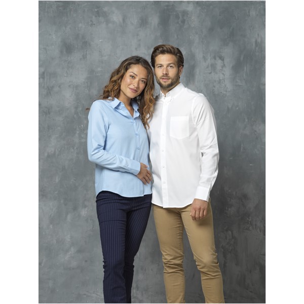 Pollux 130 g/m2 long sleeve women's shirt - Light Blue / 2XL