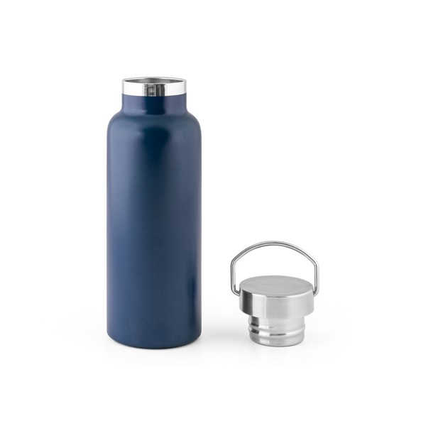 DUPLANTIS. Láhev z nerezové oceli (36% recyklace) s vakuovou izolací 810 ml - Námořnická Modrá