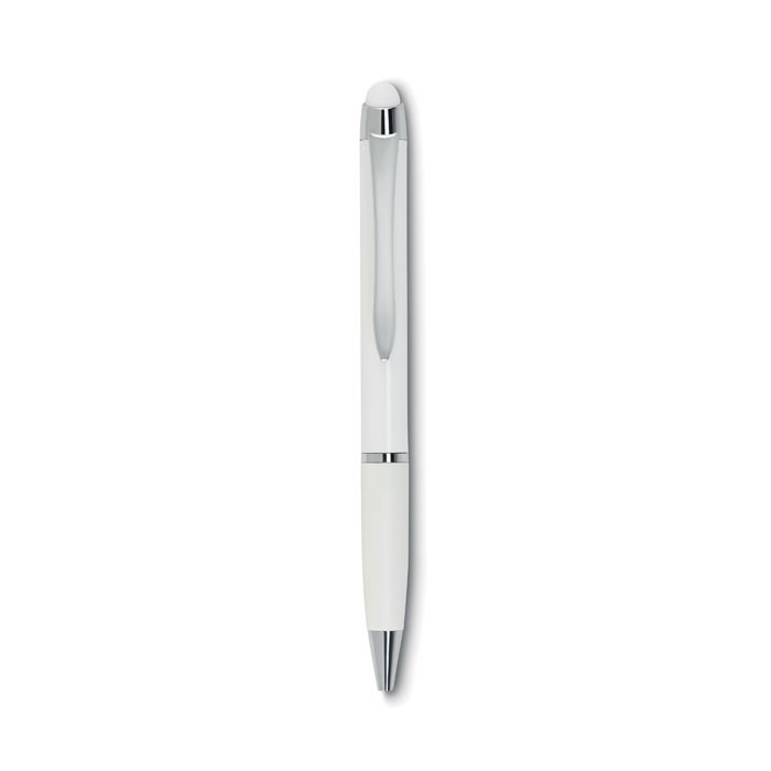 Aluminiowy długopis Plimm - biały
